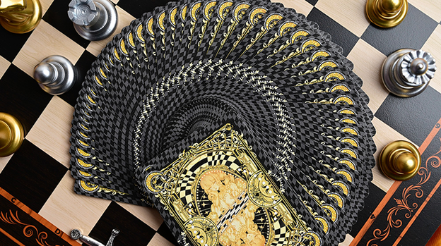 CHESS Black Playing Cards by Hidden Light
