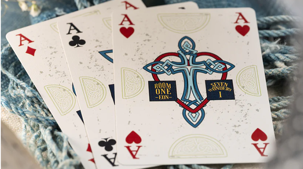 The Hanging Gardens of Babylon (Standard) Playing Cards by Room One EON