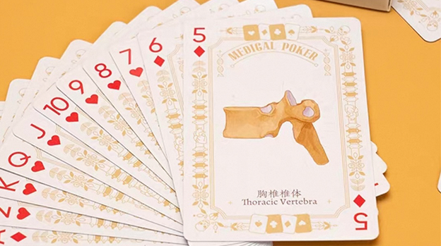 Medical Poker (White) Playing Cards