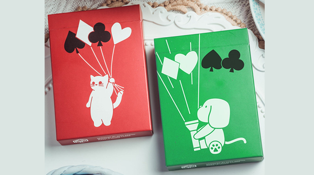 Puppy Diary - Green Limited Edition Playing Cards by