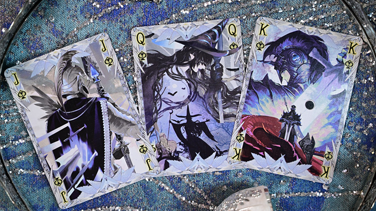 King Arthur V2 (Silver Fairyland) Playing Cards by KING STAR