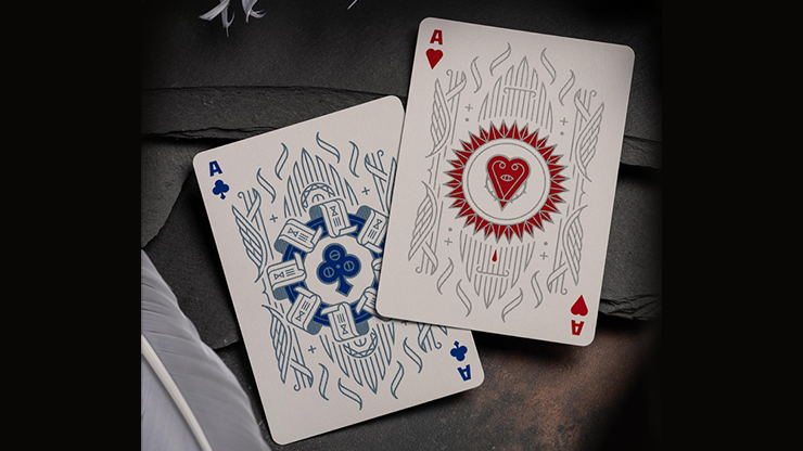 Celestial Noesis Playing Cards by Giovanni Meroni(Blue)