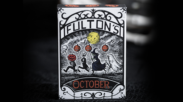 FULTON'S OCTOBER V2 PLAYING CARDS FIRST EDITION