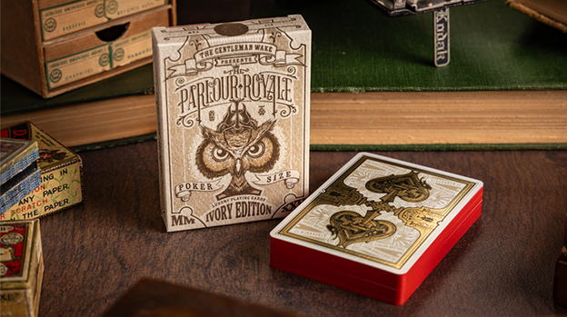 The Parlour Royale Ivory Edition (Red Edge Printing) Playing Cards