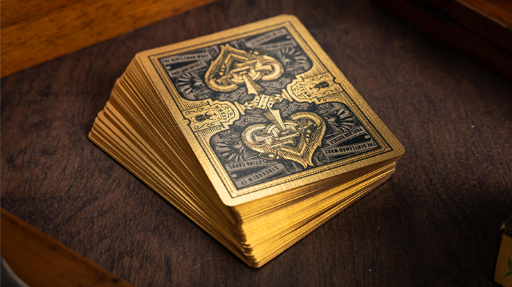 The Parlour Royale Legacy Edition (Gold Gilded) Playing Cards