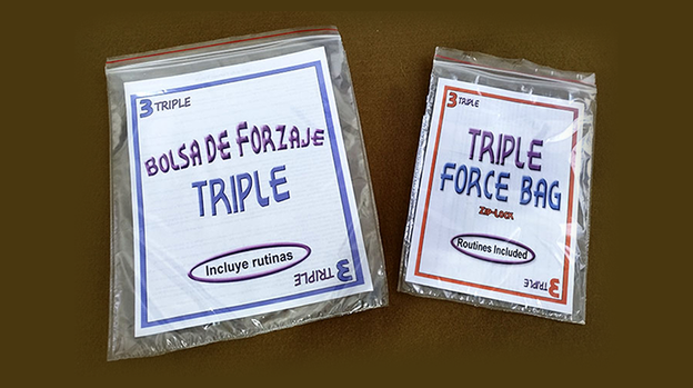 Triple Force Zip Lock Bag (Small, 6.5 x 9.5")