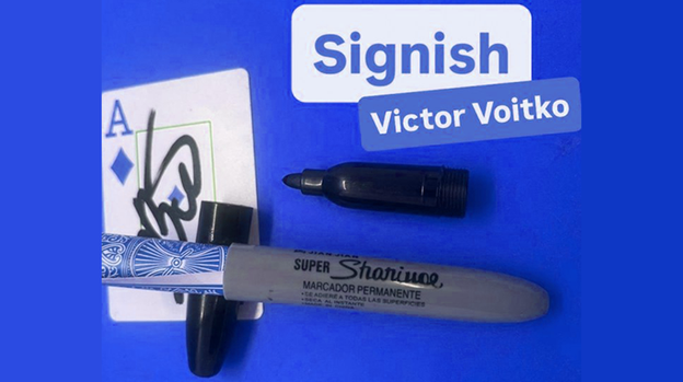 Signish by Victor Voitko (Blue)