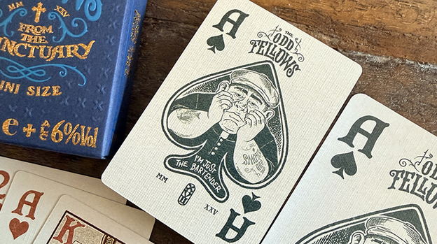 Odd Fellow Brother McPint Mini Playing Cards by Stockholm17