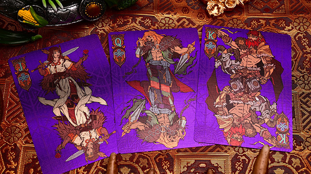 The Norse Myths Series (Fenrir) Playing Cards