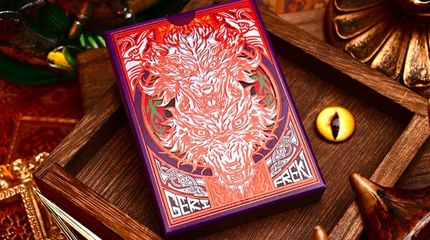 The Norse Myths Series (Fenrir) Playing Cards