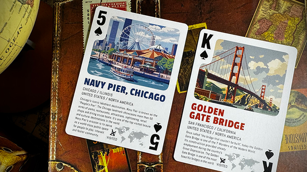 Travel the World Deck Volume 2 by Midnight Cards