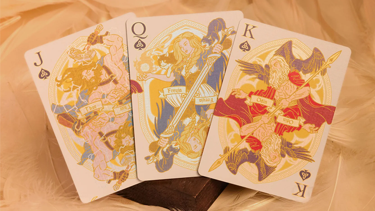 Mythic Divide YGGDRASIL Edition (Fury of Light) Playing Cards by Room One