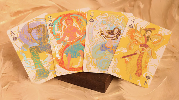 Mythic Divide YGGDRASIL Edition (Fury of Light) Playing Cards by Room One