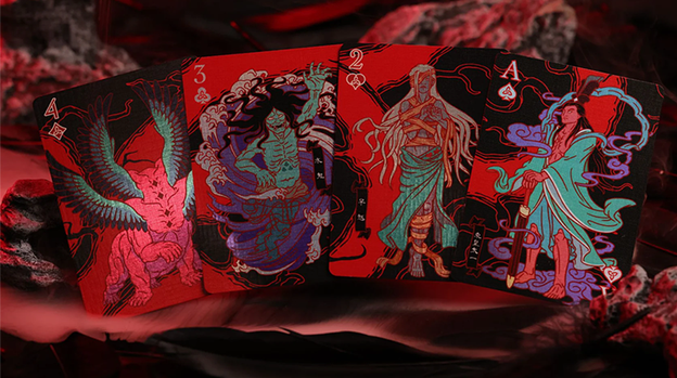 Mythic Divide YGGDRASIL Edition (Wrath of Darkness) Playing Cards by Room One