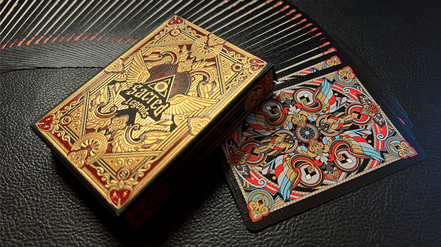 Sacred Legends Black Edition Playing Cards by HypieLab