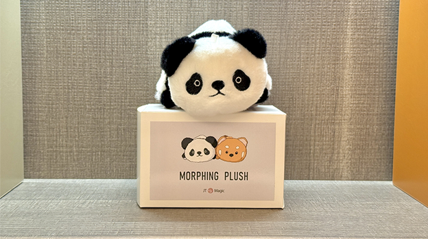 Morphing Plush (Panda to Raccoon) by Jackie Zhao and JT Magic