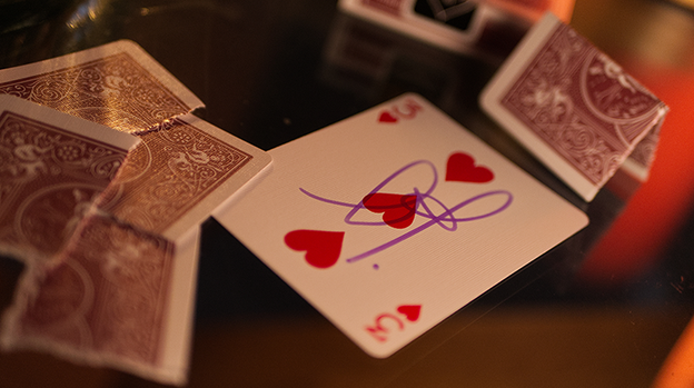 Bicycle Metallic Ruby Playing Cards