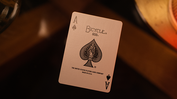 Bicycle Metallic Ruby Playing Cards