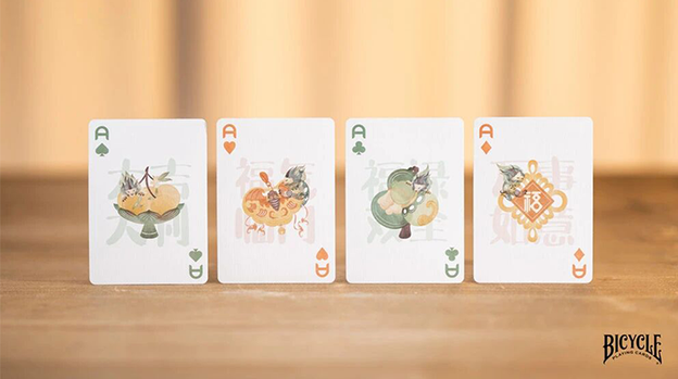 Bicycle Mascot (White Marsh) Playing Cards