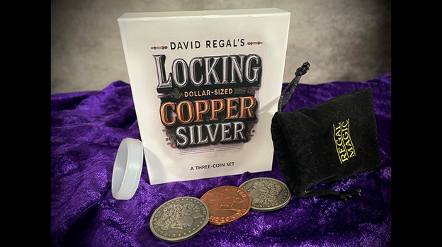 David Regal's Locking DOLLAR-SIZED Copper Silver