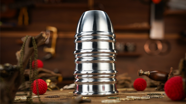Aluminum Alloy Cups and Balls Set by TCC Magic
