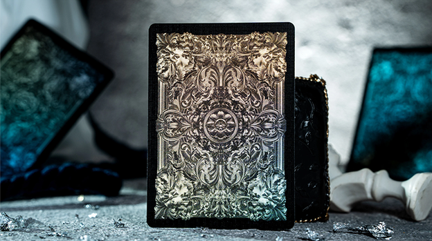 Venus Platinum (Black) Playing Cards by TCC Fashion