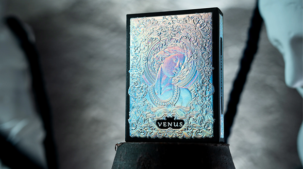 Venus Platinum (Black) Playing Cards by TCC Fashion