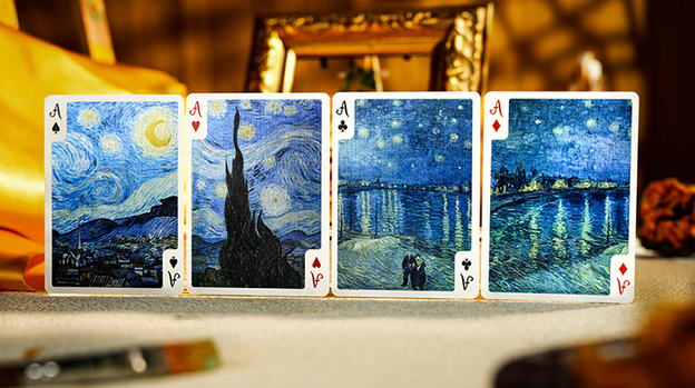 Van Gogh V2 Standard Edition Playing Cards by 52 MUSÉE