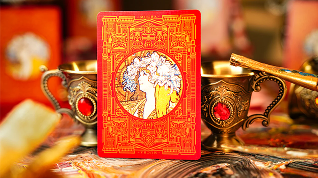 Mucha Standard Playing Cards by 52 MUSÉE