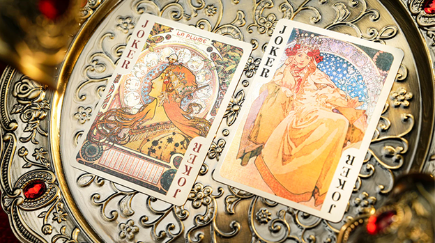Mucha Standard Playing Cards by 52 MUSÉE
