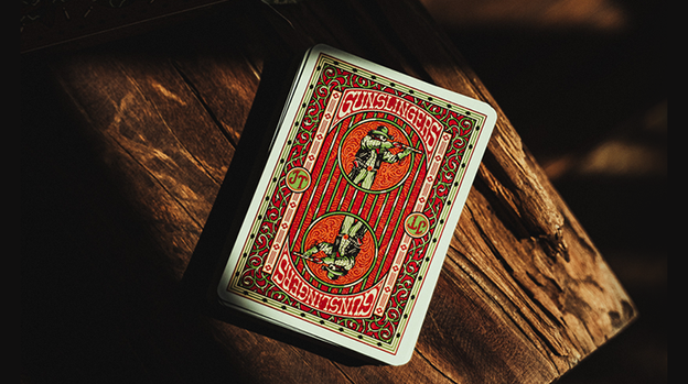 Gunslingers Poker (Red) Playing Cards