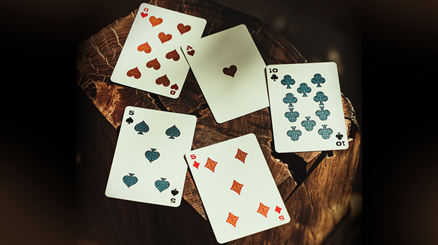 Gunslingers Poker (Blue) Playing Cards