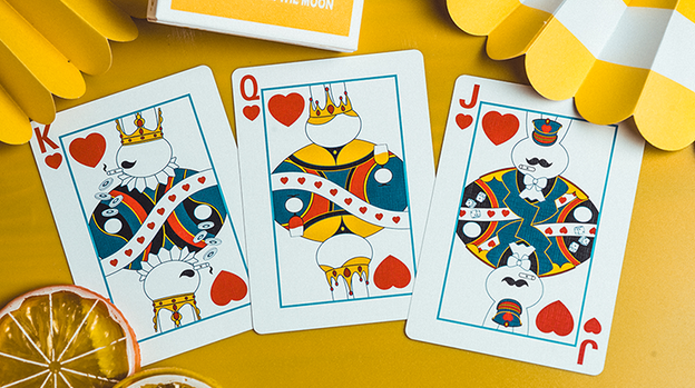 Gilded Milk Casino Deck (Silver) by Bacon Playing Card Company