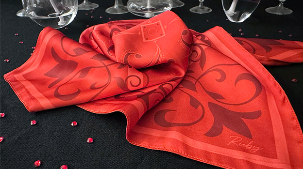 Devil's Bandana V.3 - Precious Stones Collection by Lee Alex (Ruby Red)