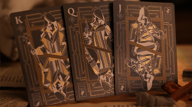 Assassin's Creed Legacy Version 2 Onyx (Hidden Blade) Playing Cards