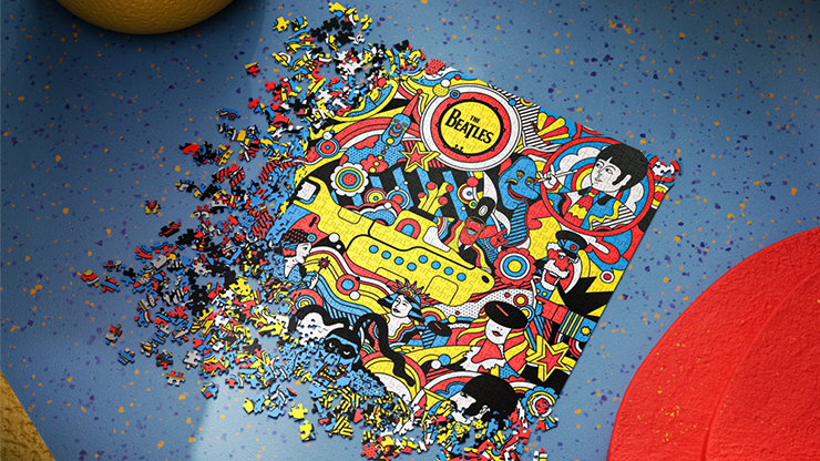Yellow Submarine Jigsaw Puzzle by theory11