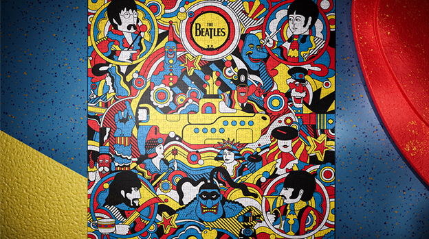 Yellow Submarine Jigsaw Puzzle by theory11