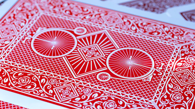Jumbox Invisible Deck (Red) by Magic Dream