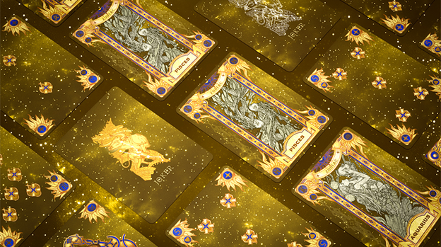 Zodiac (Taurus) Luminous Edition Playing Cards by TCC