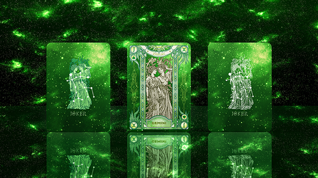 Zodiac (Gemini) Luminous Edition Playing Cards by TCC