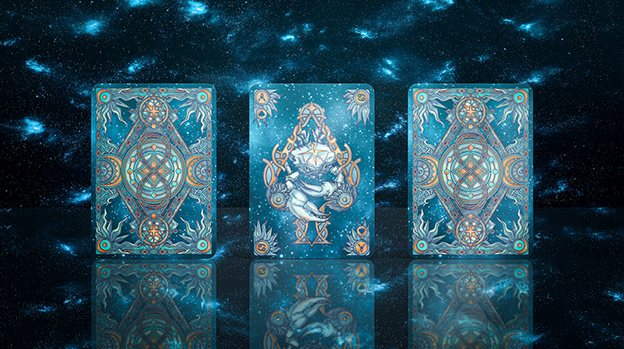 Zodiac (Cancer) Luminous Edition Playing Cards by TCC