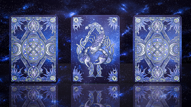 Zodiac (Scorpio) Luminous Edition Playing Cards by TCC