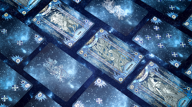 Zodiac (Pisces) Luminous Edition Playing Cards by TCC