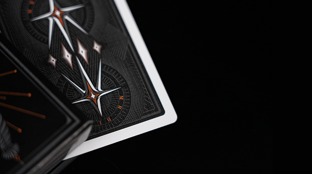 Mr. Black V1 (Black) Playing Cards