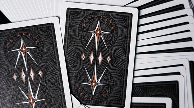 Mr. Black V1 (Black) Playing Cards
