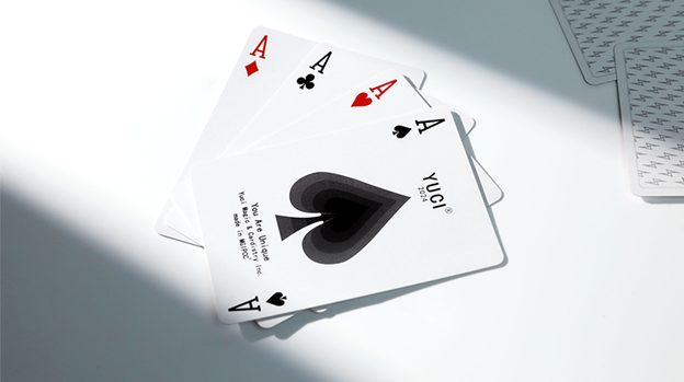 Yuci Tiny Wizard Black Playing Cards by TCC
