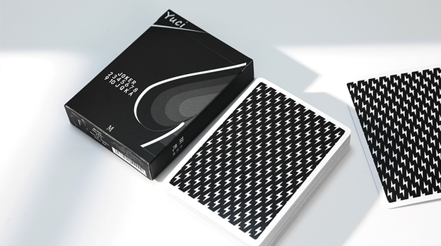 Yuci Tiny Wizard Black Playing Cards by TCC