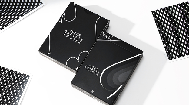 Yuci Tiny Wizard Black Playing Cards by TCC