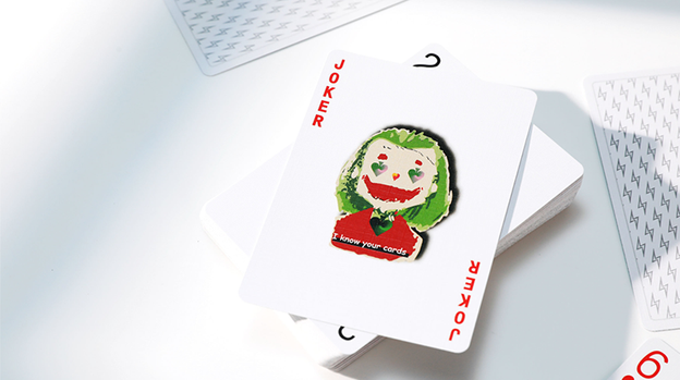 Yuci Tiny Wizard White Playing Cards by TCC