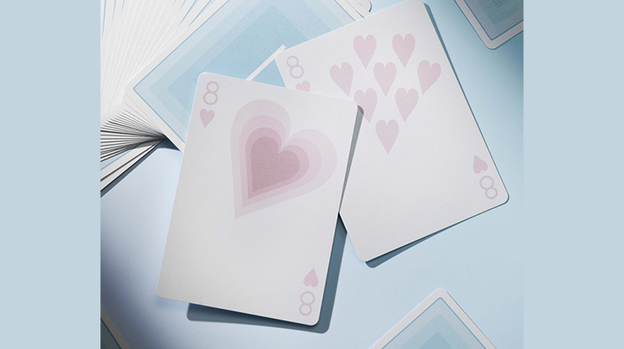 Yuci Morandi Blue 5th Playing Cards by TCC